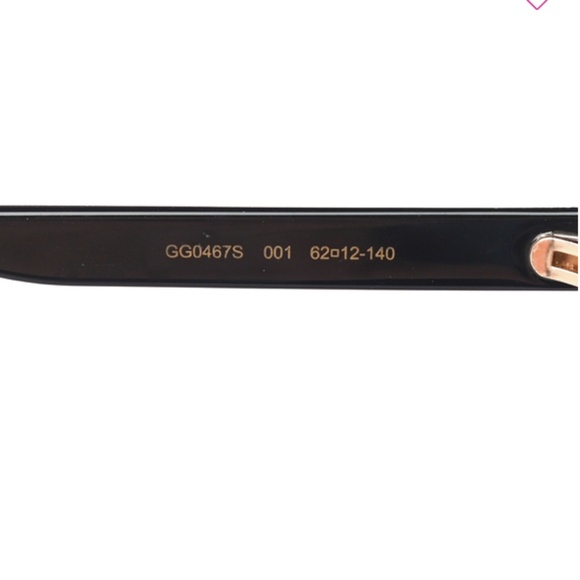GUCCI 62mm Shield Sunglasses in black - Picture 7 of 12